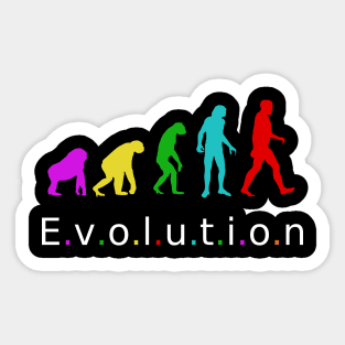 Evolution Sticker